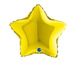 9" Grabo Star Yellow Foil