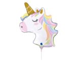 14" Mini Grabo Unicorn Foil Balloon