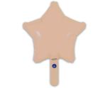 9" Oaktree Matte Nude Star Foil
