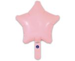 9" Oaktree Matte Pink Star Foil