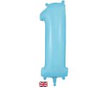 34" Baby Blue Number 1 Oaktree