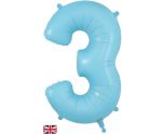 34" Baby Blue Number 3 Oaktree