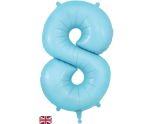 34" Baby Blue Number 8 Oaktree