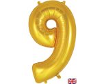 34" Gold Number 9 Oaktree