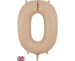 34" Matte Nude Number 0 Oaktree