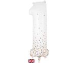 34" Sparkling Fizz Holographic Rose Gold 1 Oaktree