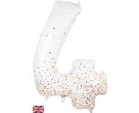 34" Sparkling Fizz Holographic Rose Gold 4 Oaktree