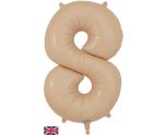 34" Matte Nude Number 8 Oaktree
