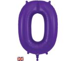 34" Purple Number 0 Oaktree