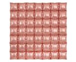 Rose Gold 7x7 Waffle Foil Balloon