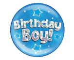Oaktree 'Birthday Boy' Jumbo Badge