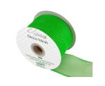Eleganza Deco Mesh 63mm x 10m Apple Green
