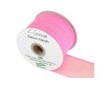 Eleganza Deco Mesh 63mm x 10m Lt Pink