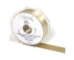 Eleganza Double Faced Satin 25mm x 20m Taupe