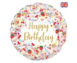 18" Oaktree Happy Birthday Pick n Mix Round
