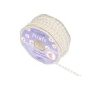 Eleganza Pearls White - 6mm x 10m