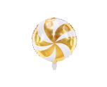 14" Party Deco Candy Gold Round
