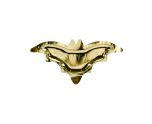 Bat Paper Plates Gold 6ct