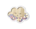 Wooden Guest Book - Cloud