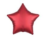 17" Sangria Star Satin Luxe Foil Balloon Anagram - Unpackaged