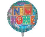 18" New Home Trad Foil Balloon